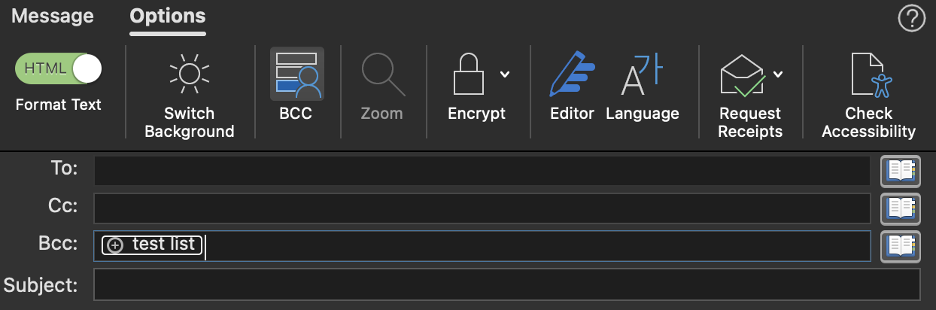 New Outlook email UI