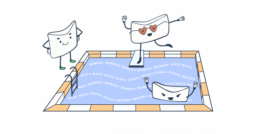 This is a featured image for an article on IP pools