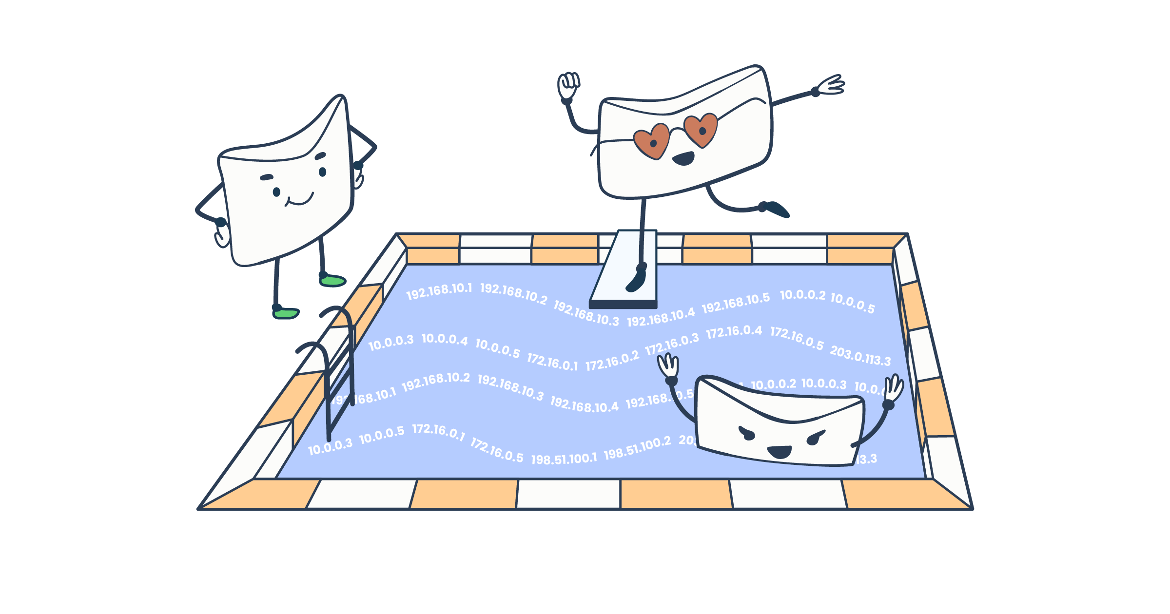 This is a featured image for an article on IP pools