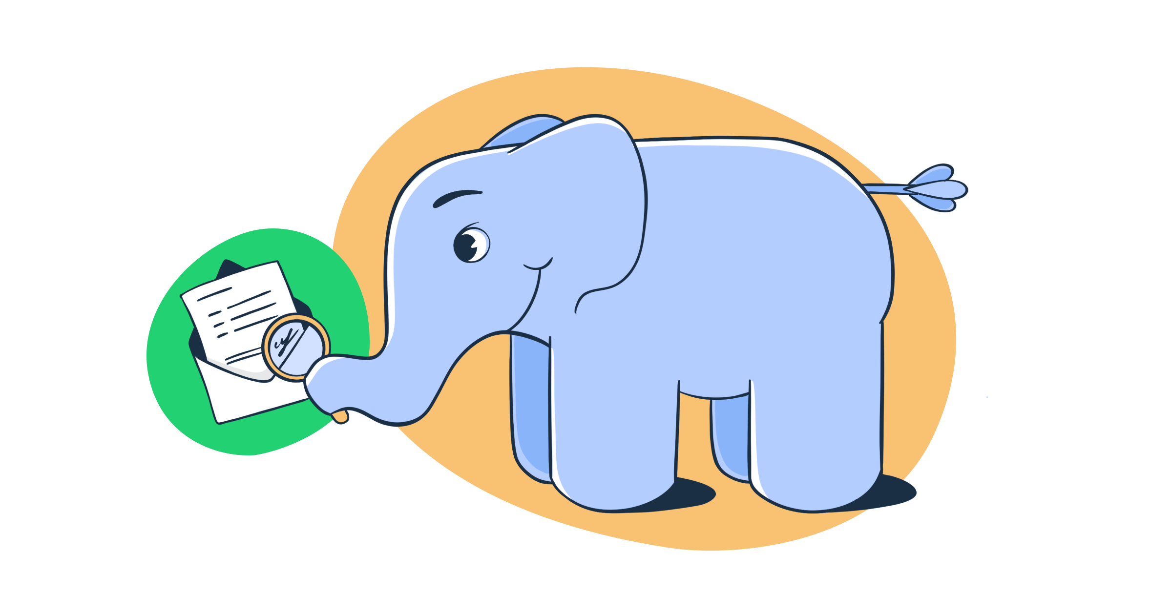 This is a symbolic graphic representation of PHP email validation for an article that covers the topic in detail.